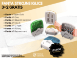 Promotivni banner za strojne endo iglice brenda Fanta Dental u akciji tri plus dva gratis. Prikazane su kutijice s instrumentima. Cijena 127,50 eura, Focus Dental.